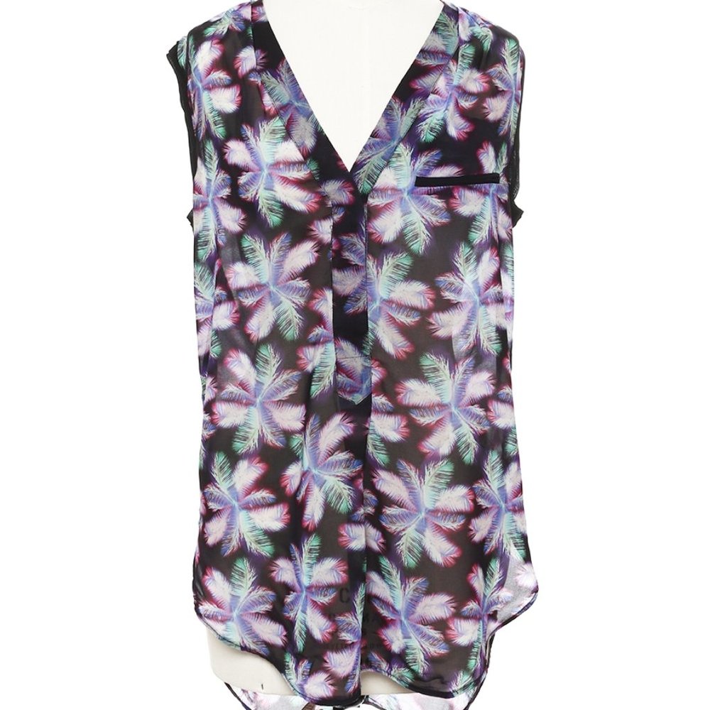 Sandro Long Sleeveless Blouse | Size 1 | Size S